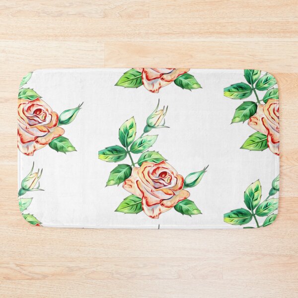 Item preview, Drawn tea rose designed and sold by FlowerandDesing.