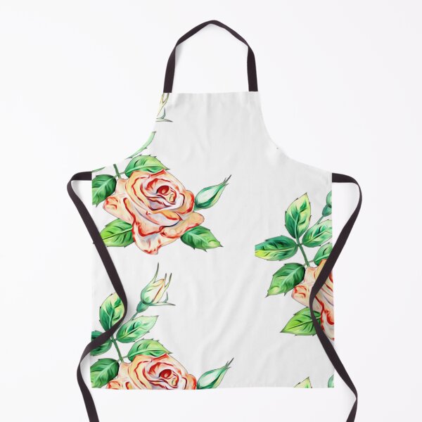 Item preview, Drawn tea rose designed and sold by FlowerandDesing.