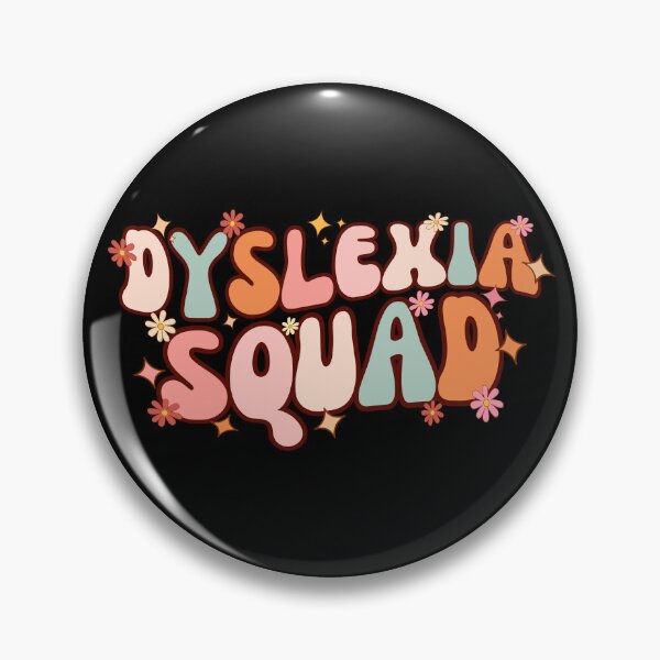 Item preview, Dyslexia Squad Cute Groovy designed and sold by SaaStudios.