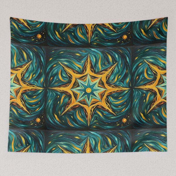 Item preview, Celestial Symmetry: Abstract Patterns Inspired by Ancient Artistry designed and sold by Nowosolnianka.