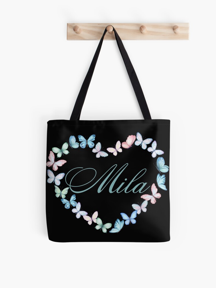 Mila Initial Tote Bag