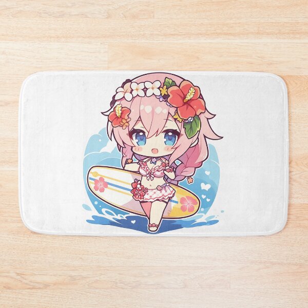 Item preview, Hawaiian Surfer Chibi Art designed and sold by storyofdavid.
