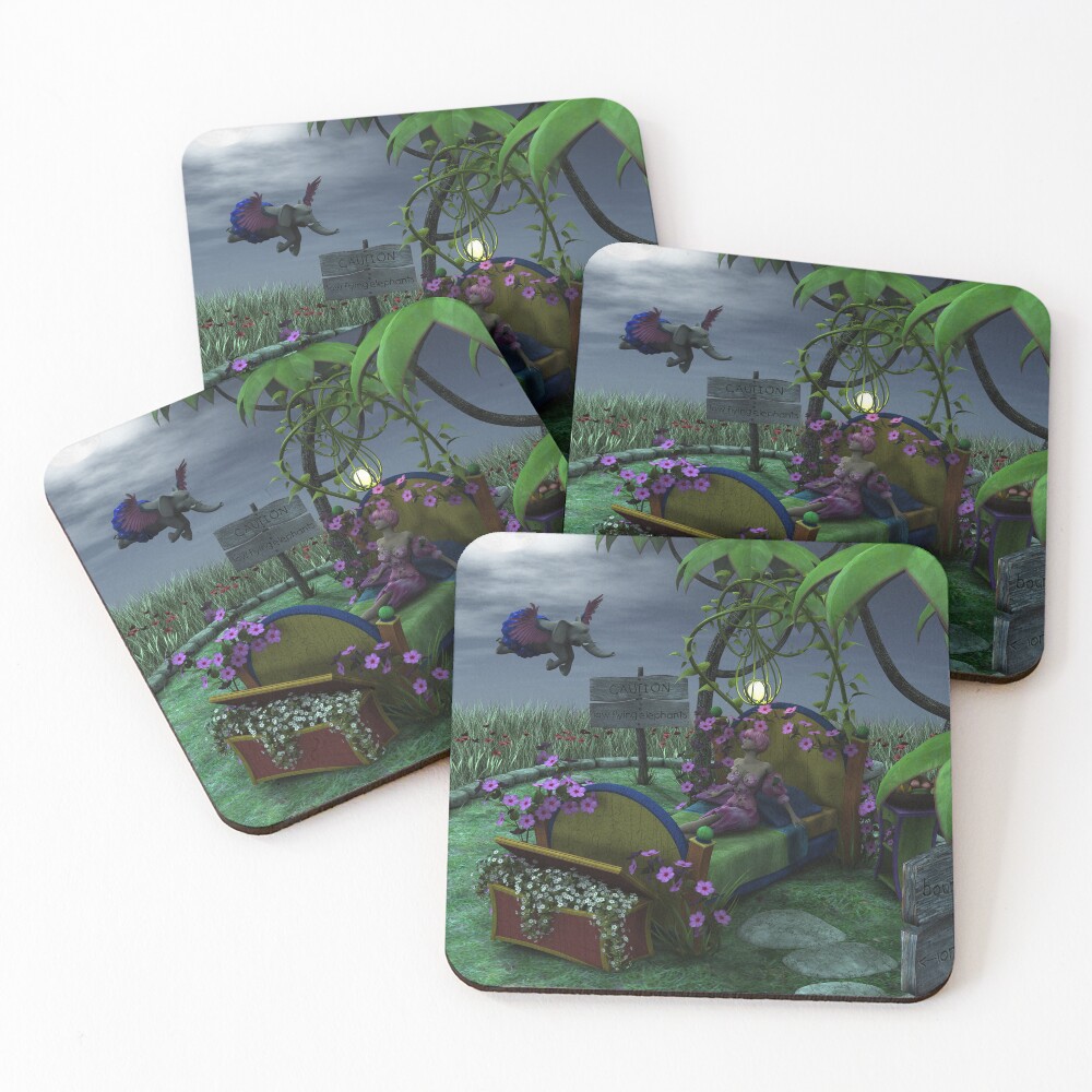 Item preview, Coasters (Set of 4) designed and sold by Rivendell.