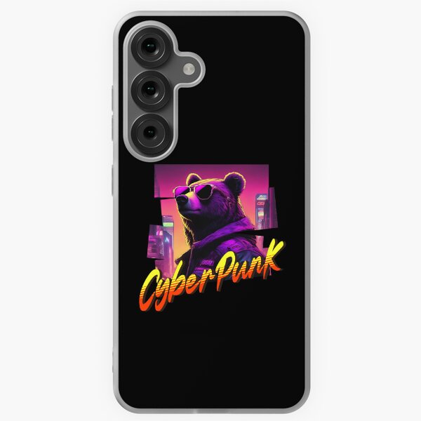Item preview, Cyberpunk bear cool and futuristic science fiction animal designed and sold by Nemosis.