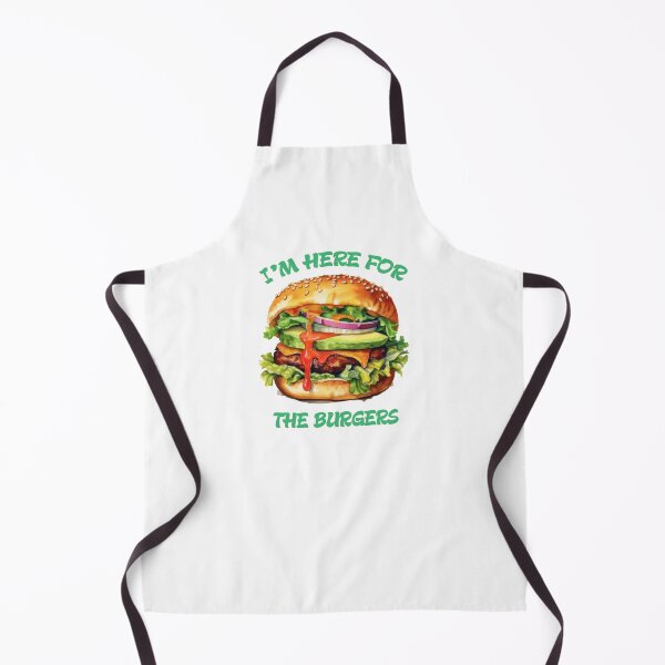 Item preview, I'm here for the burgers designed and sold by Lisa Weber.