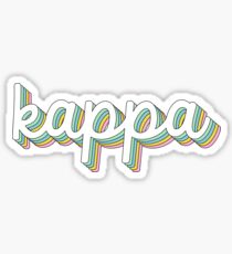Kappa Retro Sticker
