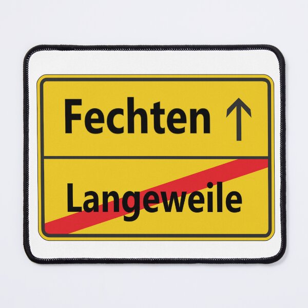 Item preview, Langeweile? Fechten designed and sold by NT99.