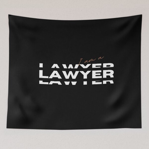 Item preview, I am a Lawyer designed and sold by OurBarcode.