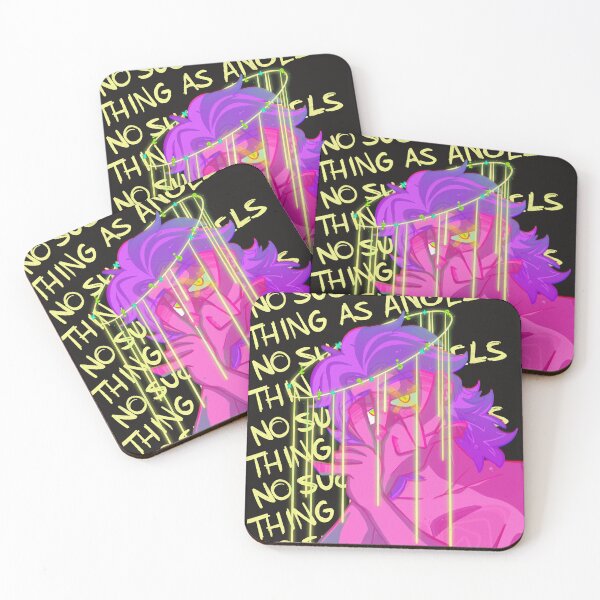 Item preview, there's no such thing as angels neon art designed and sold by ohshoot.