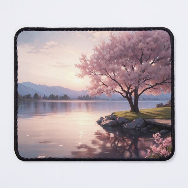 Item preview, Tranquil Blossoms: Cherry Tree Reflections v3 designed and sold by Electric-Easel.