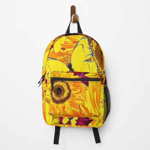 Item preview, YELLOW BUTTERFLIES SUNFLOWER PATTERNS ART designed and sold by sharlesart.