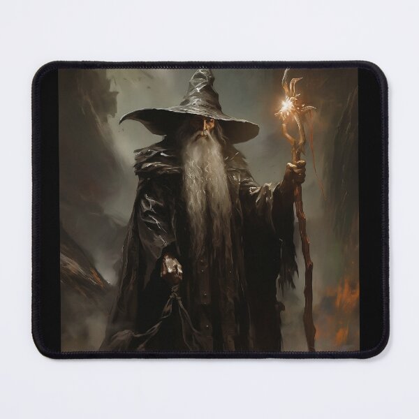Item preview, Wise Old Mage Wizard with his Staff designed and sold by 2Shooze.