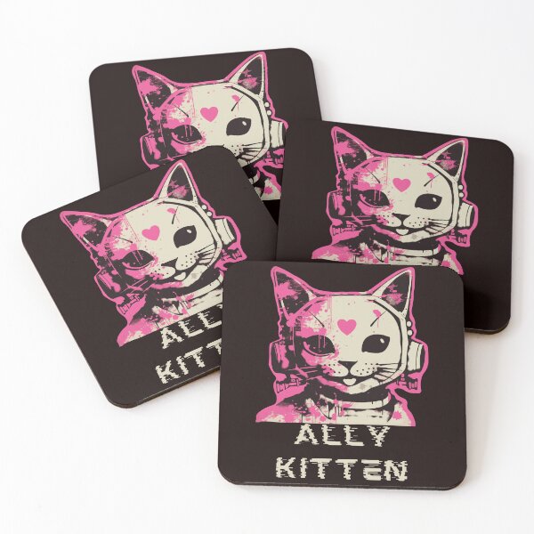 Item preview, Kitten Robots | AI Kittens | AI Kitten T-Shirts | Robot Kitten Stickers  designed and sold by ShaneUFO.