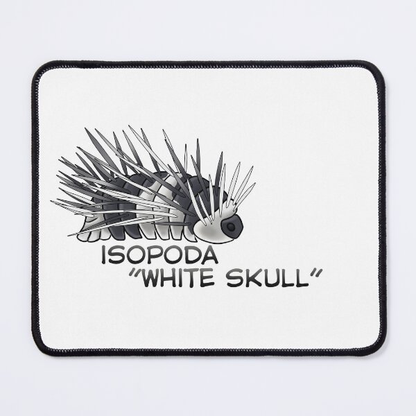 Item preview, Isopoda "White Skull" designed and sold by Pods-n-Pugs.
