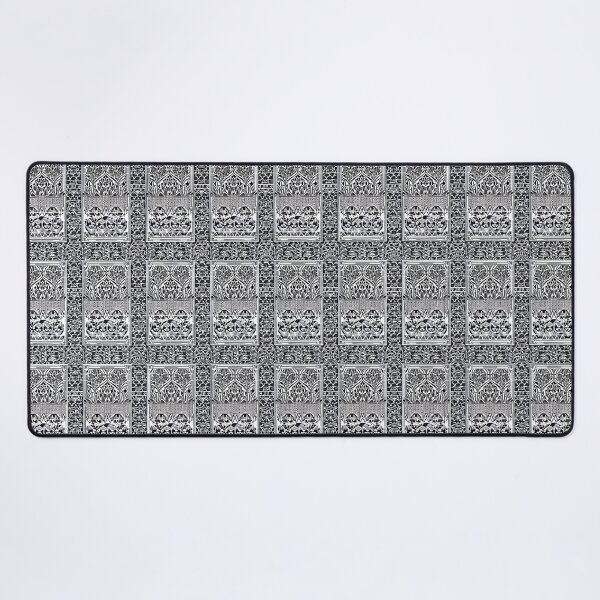 Item preview, cat blackwhite cute seamless pattern 9 designed and sold by Jane-Ay.