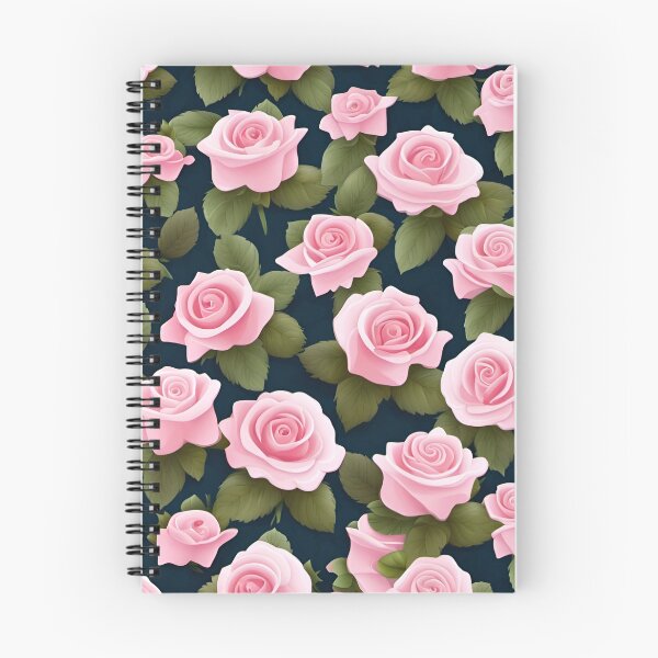Item preview, Pink roses design, nature inspired pattern  designed and sold by artbelka.