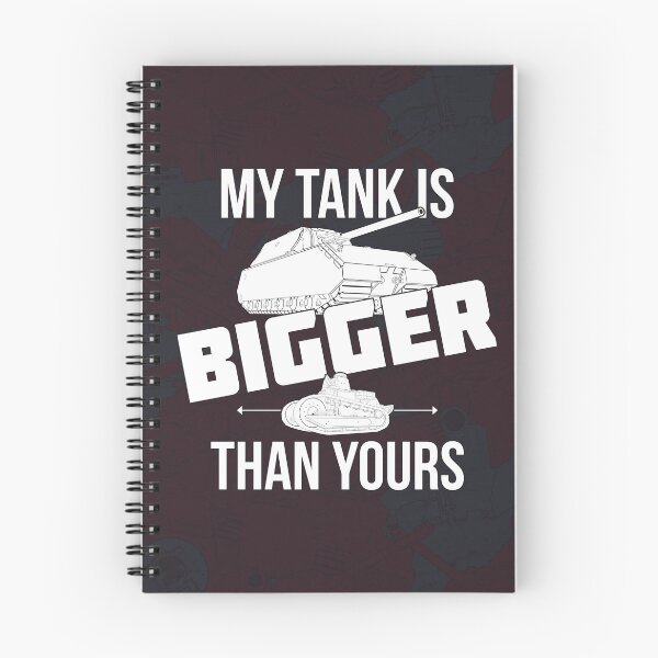 Item preview, My tank is bigger than yours (black and white version) designed and sold by FAawRay.