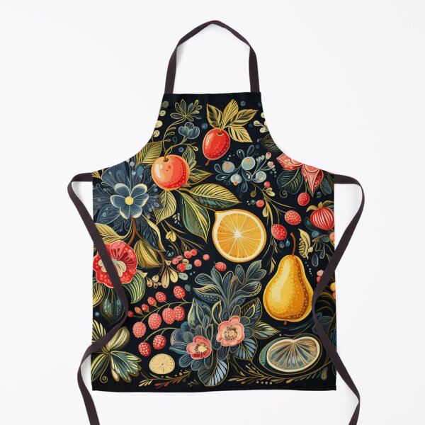 Item preview, Abstract Fruits and Flowers Pattern designed and sold by Myra365Art.