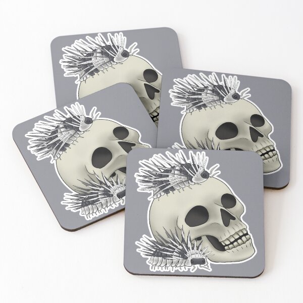 Item preview, Isopoda "White Skull" designed and sold by Pods-n-Pugs.