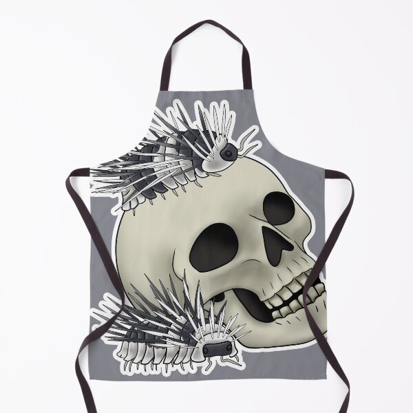 Item preview, Isopoda "White Skull" designed and sold by Pods-n-Pugs.