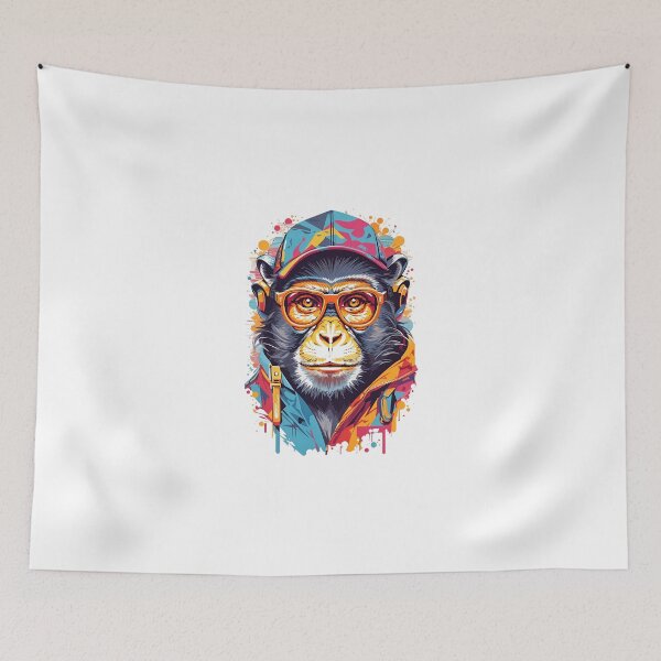 Item preview, monkey business colorful designed and sold by KnzSHOPPING.