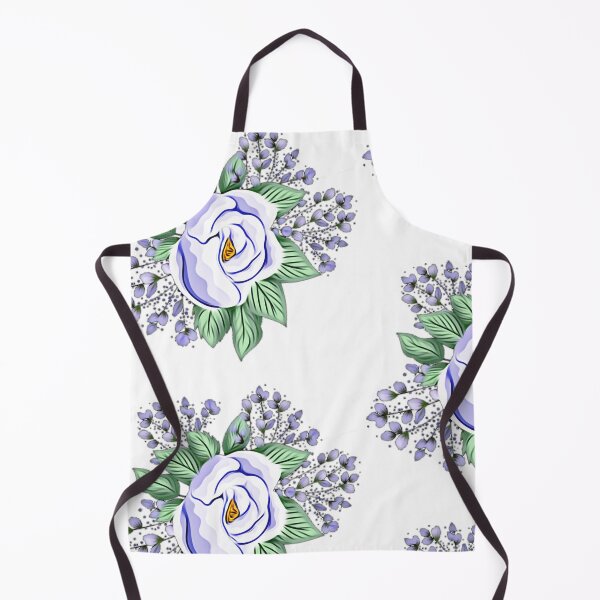Item preview, Big blue painted rose designed and sold by FlowerandDesing.