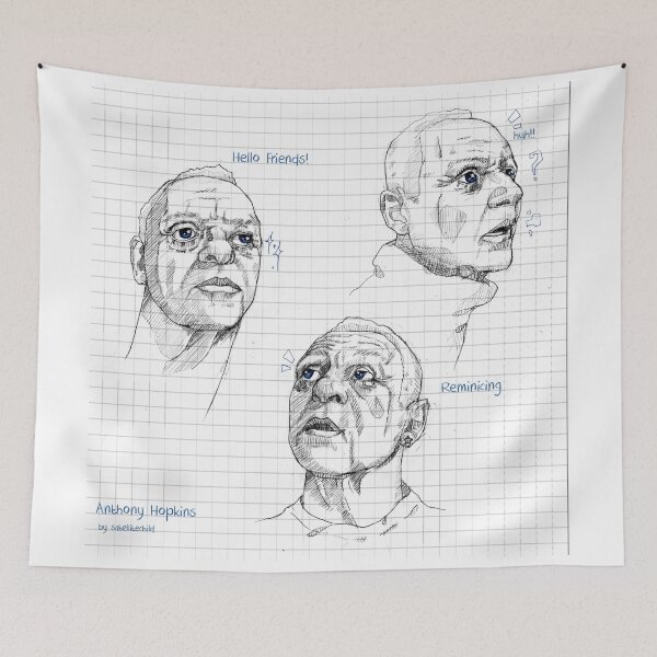 Item preview, Anthony Hopkins designed and sold by PAIPO.