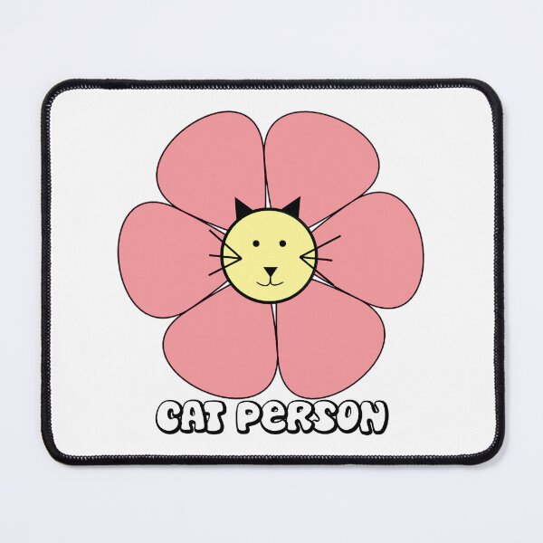 Item preview, Cat Person Flower designed and sold by leilathetripawd.