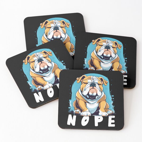 Item preview, The Lazy English Bulldog - Said NOPE designed and sold by Studio-Pixel.