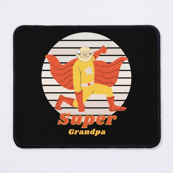 Item preview, Super Grandpa: the legendary hero designed and sold by KarmeLoveArt.