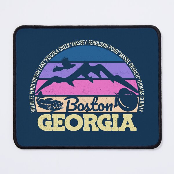 Item preview, Boston Georgia Sunset Retro Vintage Local Pride Logo designed and sold by CRHPOD20.