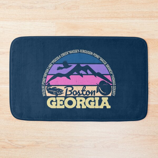 Item preview, Boston Georgia Sunset Retro Vintage Local Pride Logo designed and sold by CRHPOD20.