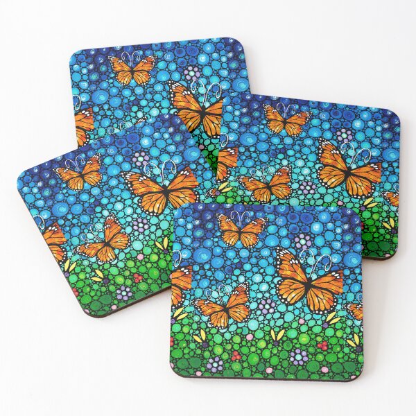 Item preview, Monarch Maidens Butterfly Garden Art designed and sold by Sharon Cummings Art.