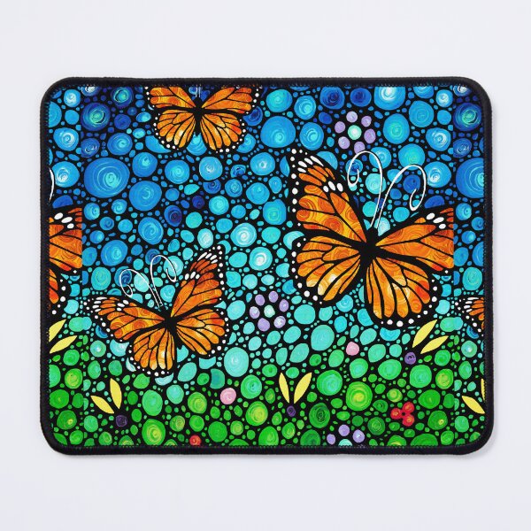 Item preview, Monarch Maidens Butterfly Garden Art designed and sold by Sharon Cummings Art.
