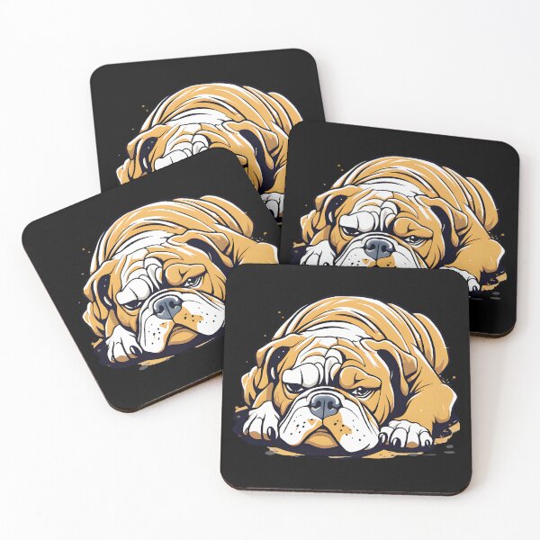 Item preview, The Lazy English Bulldog - Lazy Funny designed and sold by Studio-Pixel.