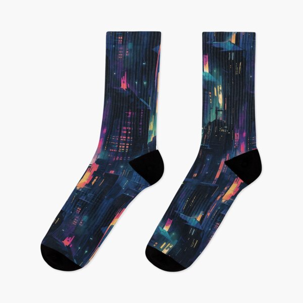 Item preview, Never Ending Cyberpunk City designed and sold by Jiinkyy.
