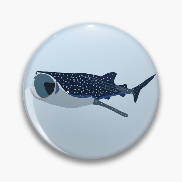 Item preview, cute whale sharkie designed and sold by Agapeart111.