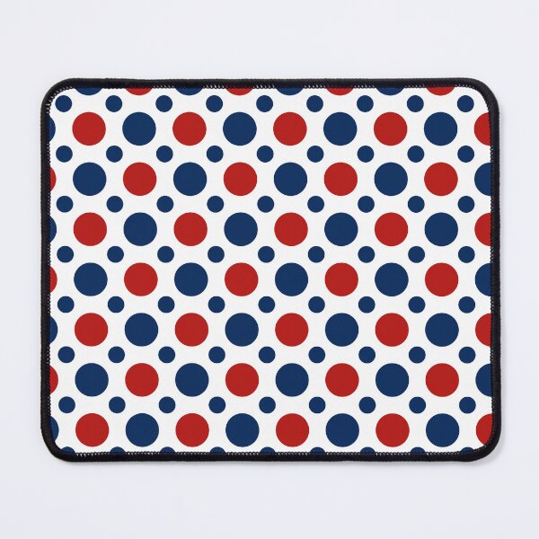 Item preview, Red Blue Polka Dots designed and sold by 2MomsKrafts.