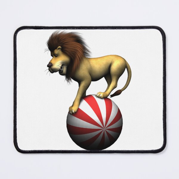 Item preview, Circus Lion on Ball designed and sold by Rivendell Digital Studios.
