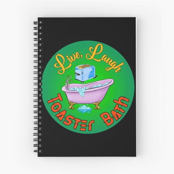 Item preview, Live, Laugh, Toaster Bath designed and sold by Kryptid Kreations.