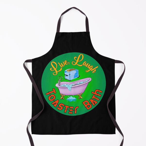 Item preview, Live, Laugh, Toaster Bath designed and sold by Kryptid Kreations.
