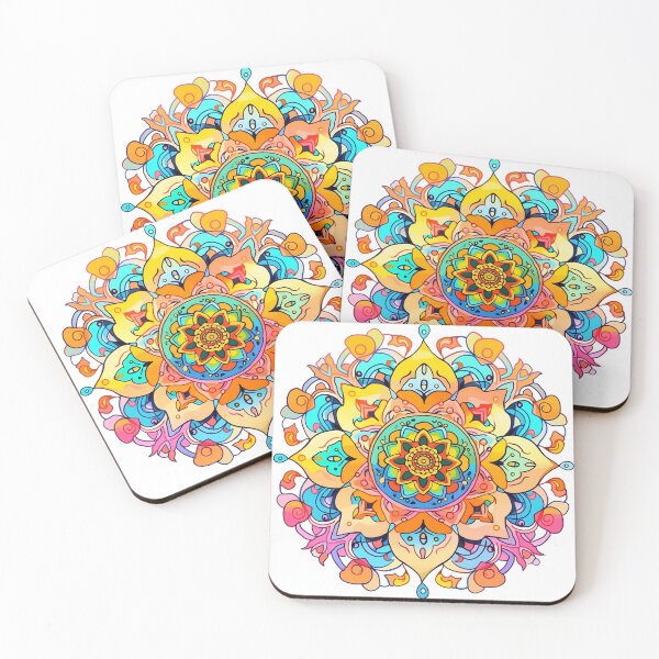 Item preview, Vibrant cute Mandala designed and sold by Synthspace.