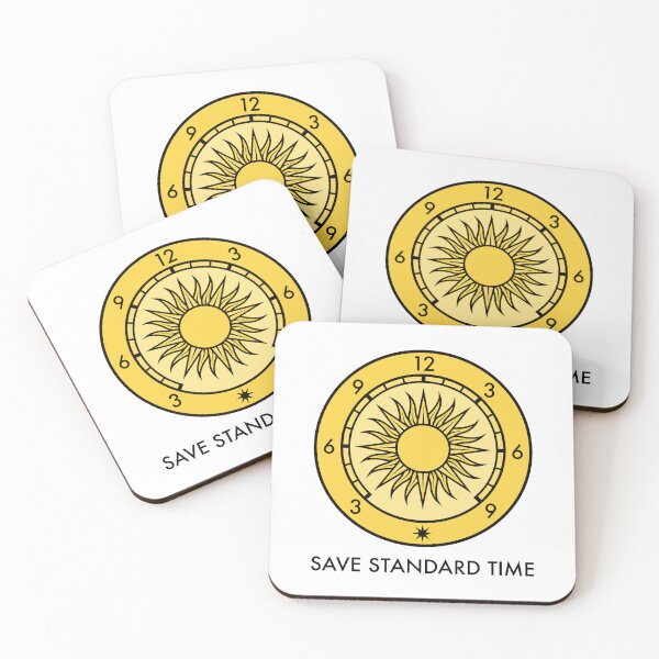 Item preview, Save Standard Time Logo and Wordmark designed and sold by Save Standard Time.