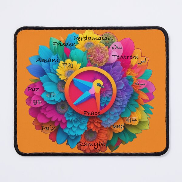 Item preview, Peace Around the World designed and sold by ToquamsGraphics.