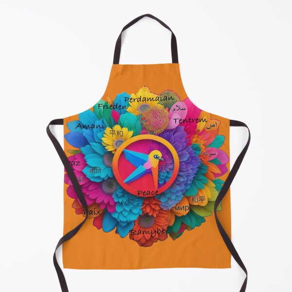 Item preview, Peace Around the World designed and sold by ToquamsGraphics.