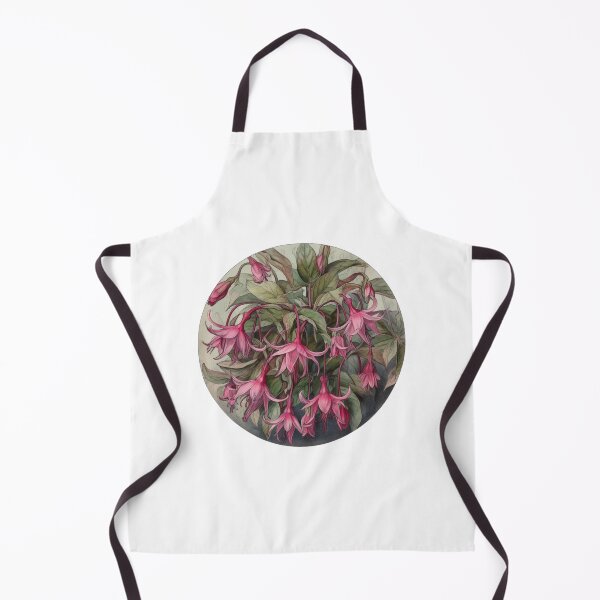 Item preview, Art Nouveau Inspired Blossoming Fuchsia designed and sold by DarlaEdnaFleur.