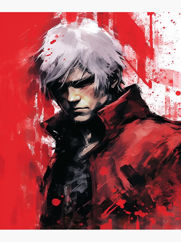 Dante - Devil May Cry - Fury Sticker for Sale by Splatter-arts