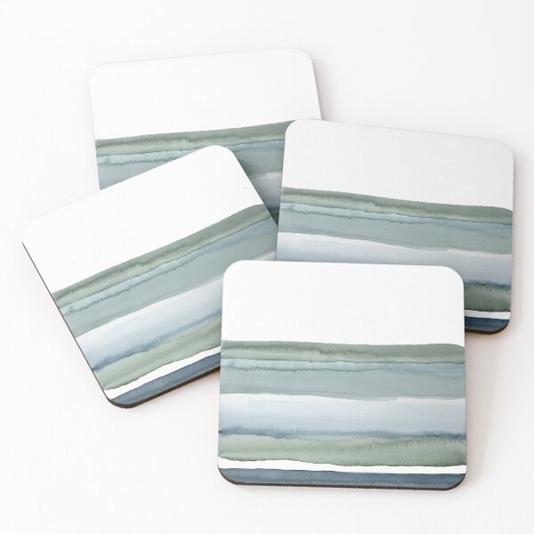 Item preview, Green blue lines designed and sold by ElaSzczepaniak.