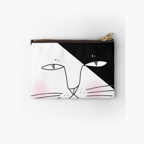 Item preview, Day & Night Tuxedo Cat designed and sold by HelenDBVickers.
