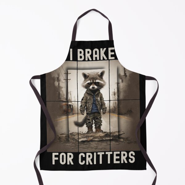 Item preview, I Brake For Critters Cute Gifts For Drivers designed and sold by Chmielayka.
